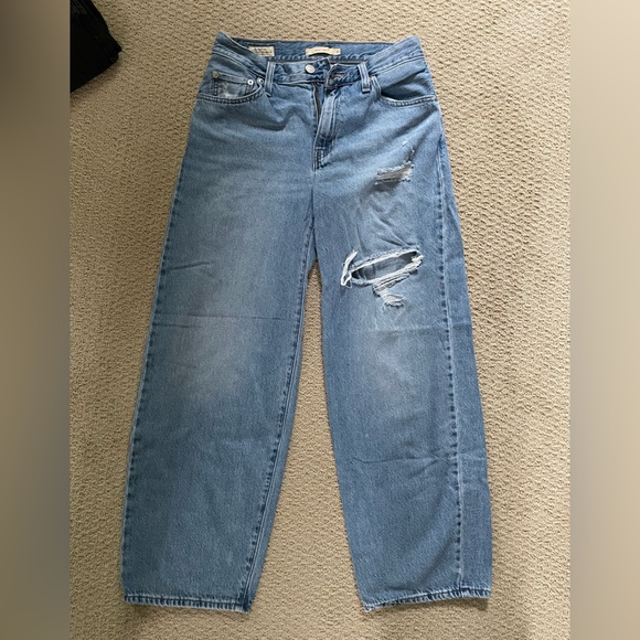 Levi’s baggy das jeans size 26 mid rise - Picture 1 of 3